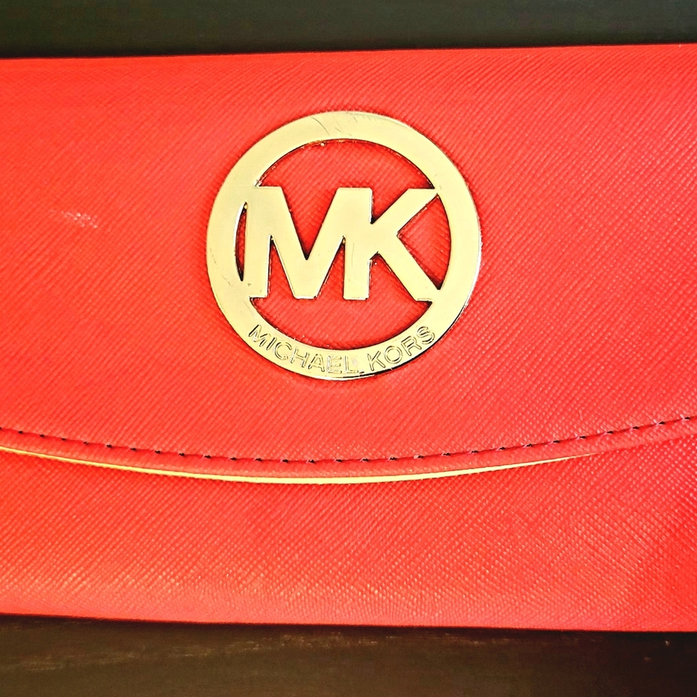 MK Coral Wallet